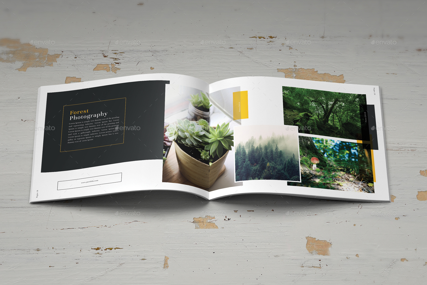 Photographer Portfolio, Print Templates GraphicRiver